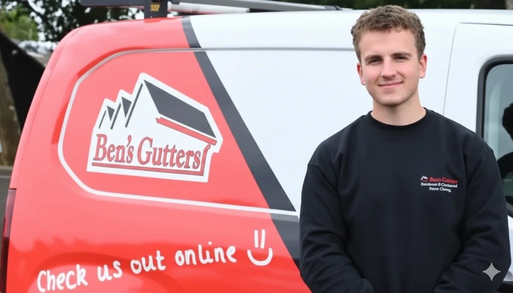 James, our gutter cleaning expert in Hereford